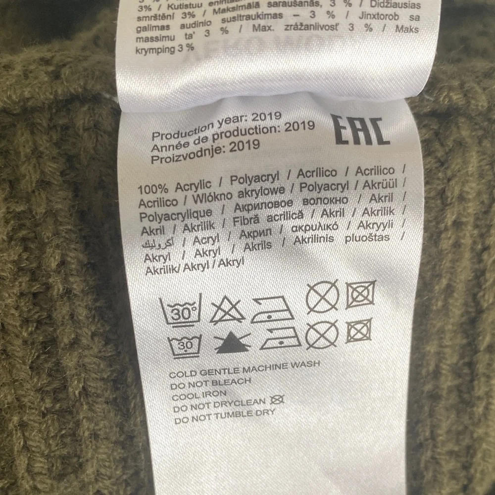 Vero Moda Olive Ribbed Turtleneck Sweater - Timeless Knit - Picture 5 of 6